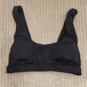 Black bikini top